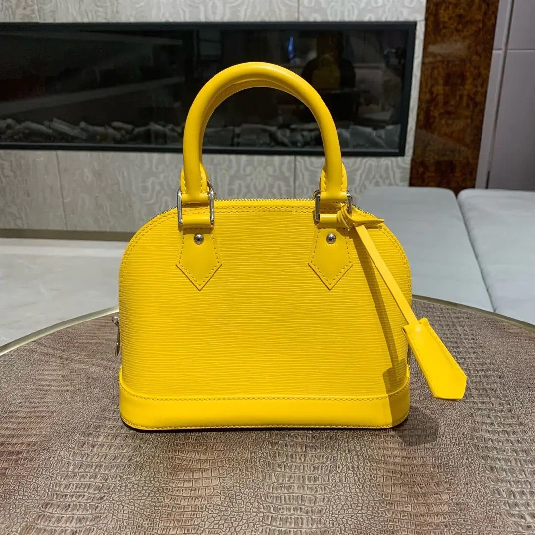 Louis Vuitton - Alma BB - Leather - Yellow - (mini)