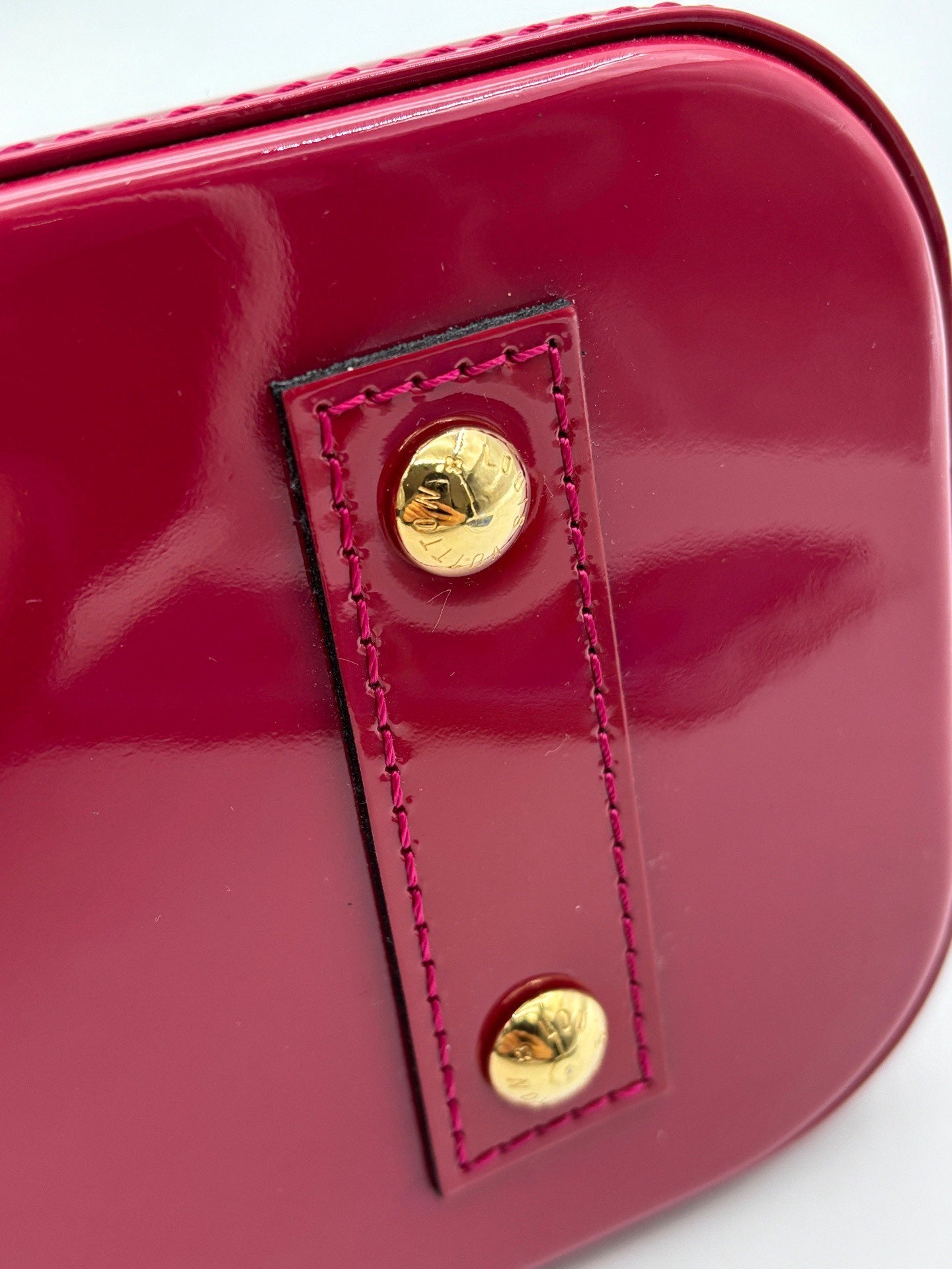 Louis Vuitton - Alma BB - Patent leather - Pink - (mini)