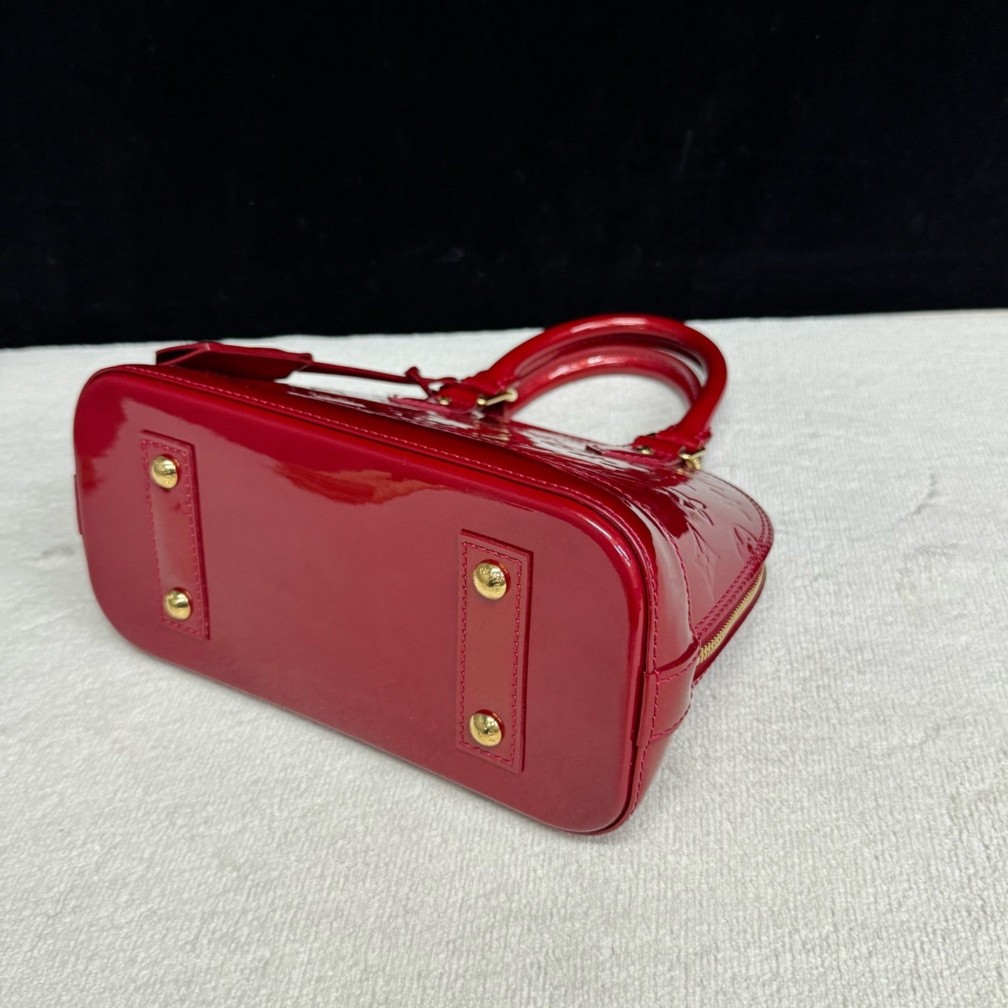 Louis Vuitton - Alma BB - Patent leather - Red - (mini)