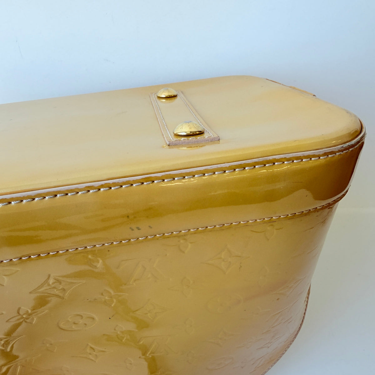 Louis Vuitton - Alma Medium - Patent leather - Yellow - (medium)
