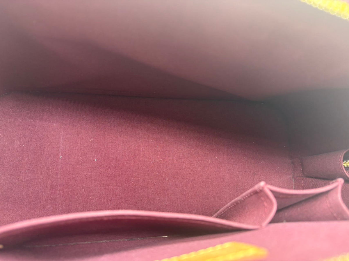 Louis Vuitton - Alma - Patent leather - Burgundy
