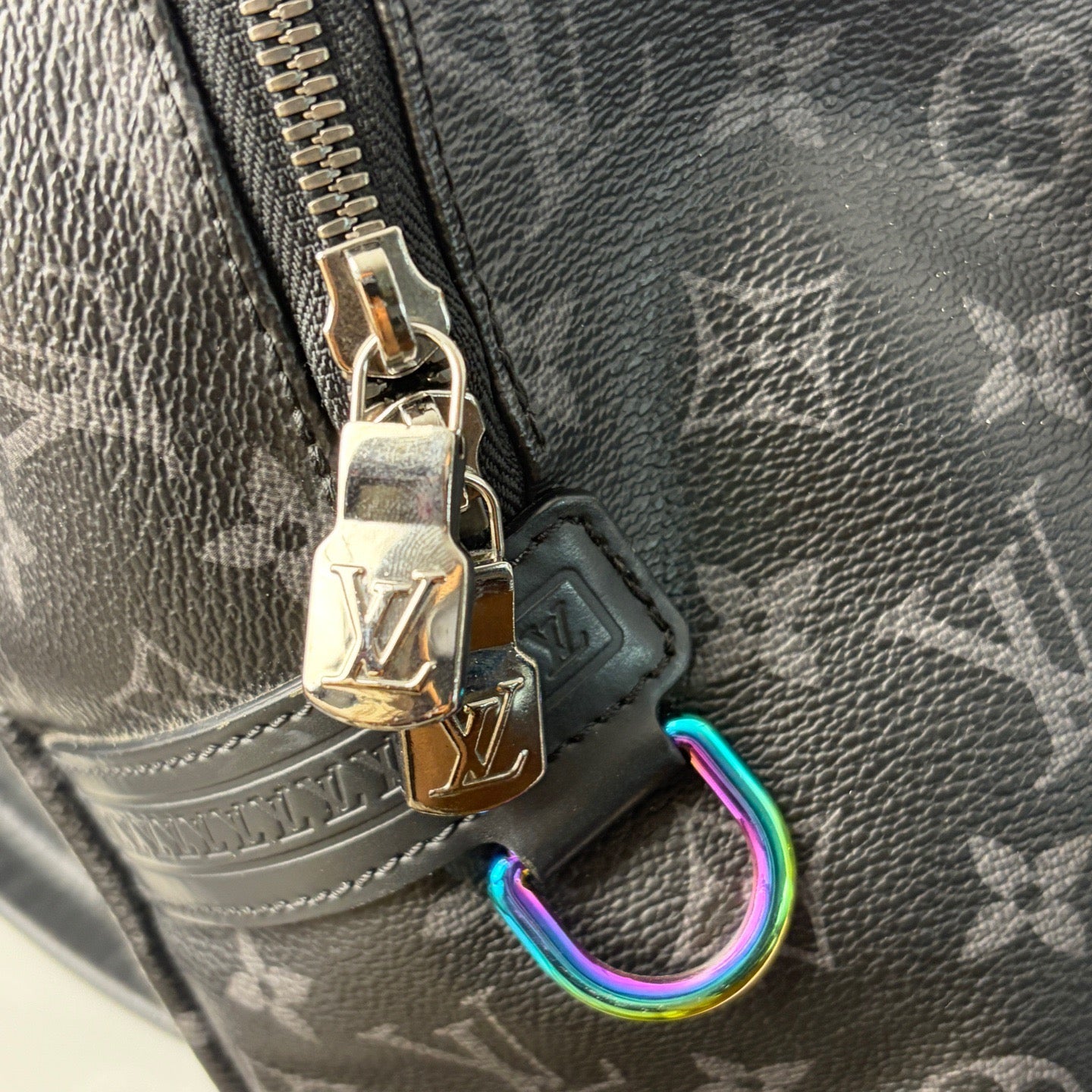 Louis Vuitton - Apollo Backpack Fragment - Cloth - Black - (large)
