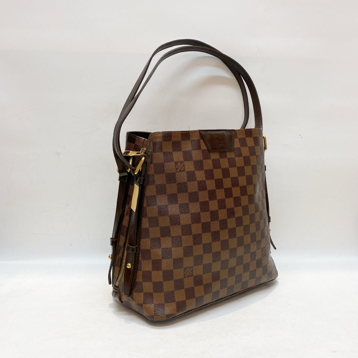 Louis Vuitton - Cabas Rivington - Cloth - Brown - (medium)