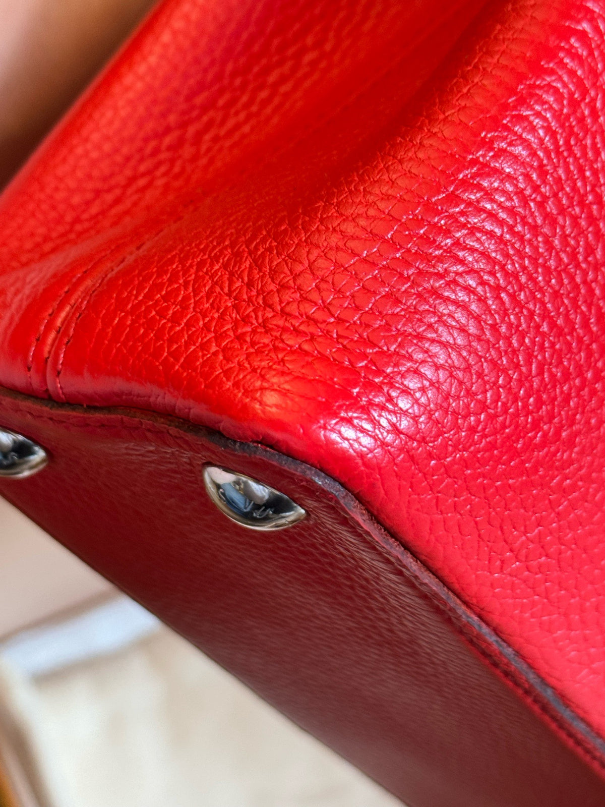 Louis Vuitton - Capucines BB - Leather - Red - (Small)