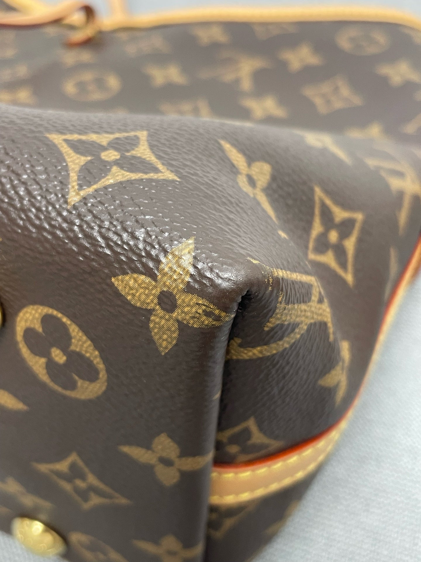 Louis Vuitton - Carryall - Synthetic - Brown - (Small)