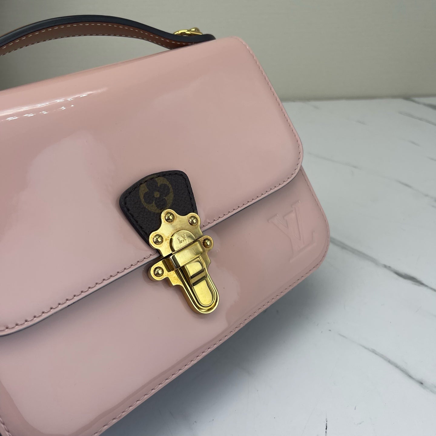Louis Vuitton - Cherry Wood - Patent leather - Pink - (mini)