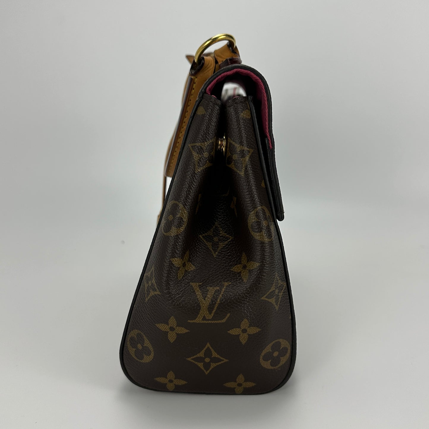 Louis Vuitton - Cluny BB - Monogram canvas with cowhide leather trim - Brown - (small)