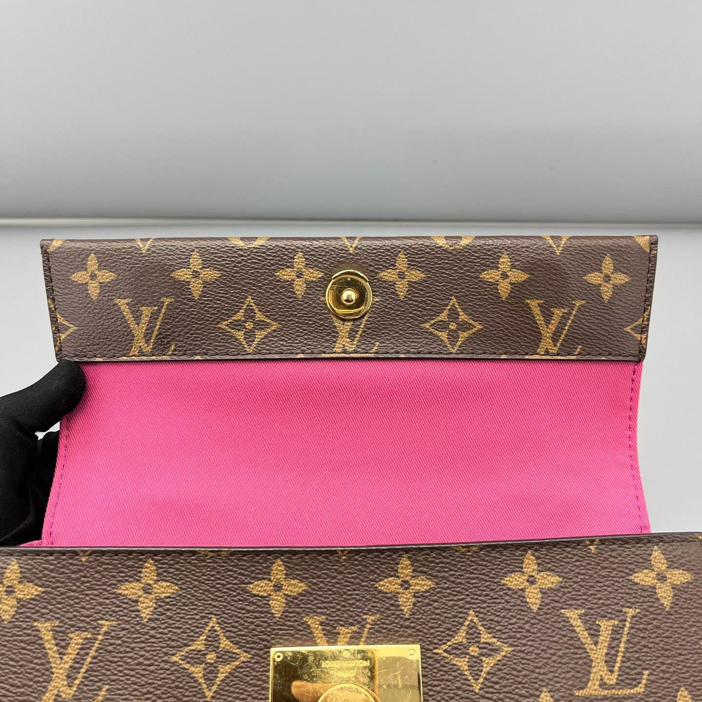 Louis Vuitton - Cluny BB - Monogram coated canvas with Vachetta leather trim - Brown - (Small)