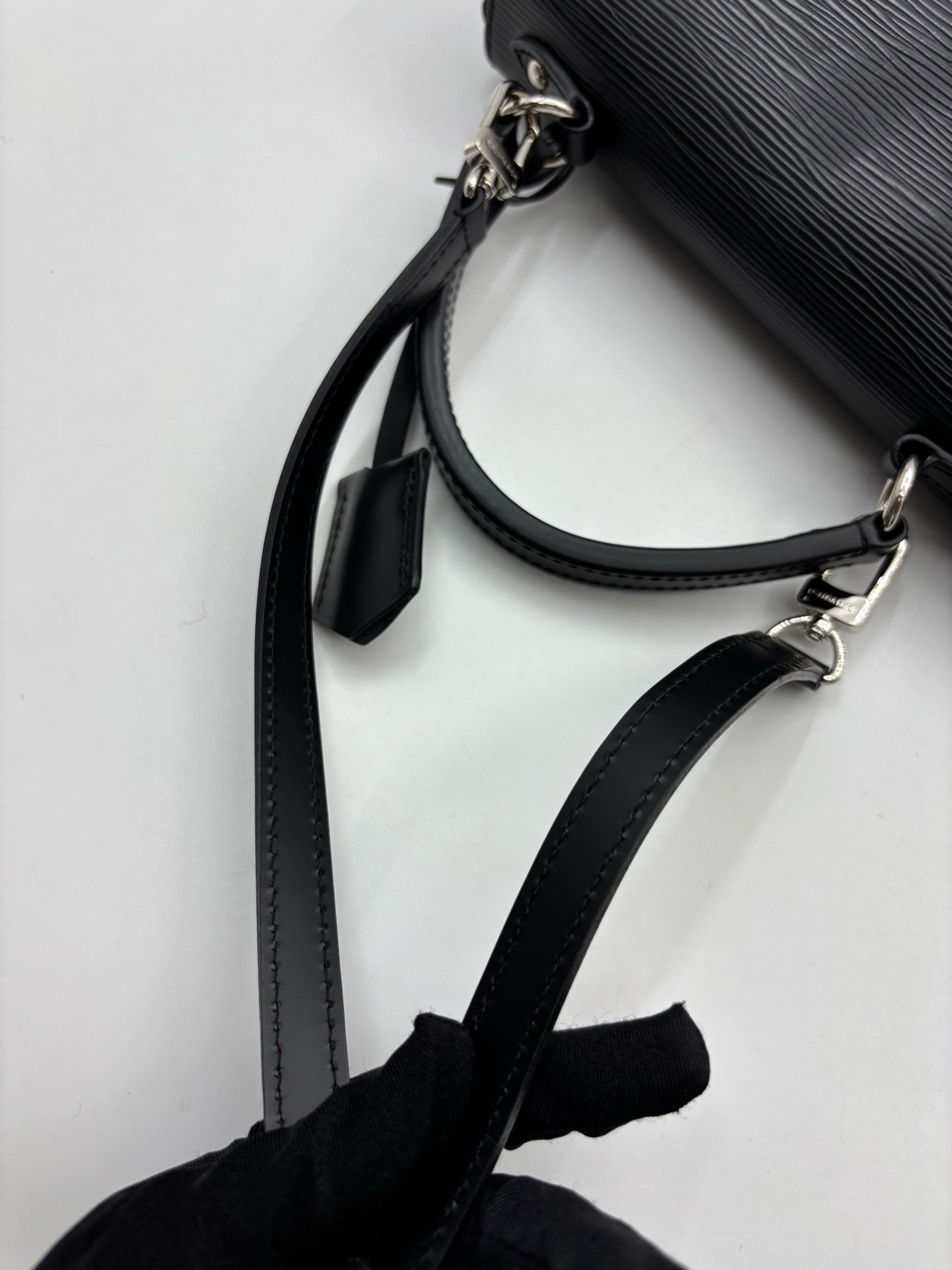 Louis Vuitton - ClunyBB - Leather - Black - (small)