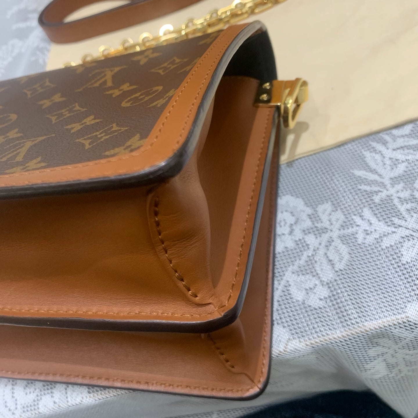Louis Vuitton - Dauphine - Leather - Brown - (medium)