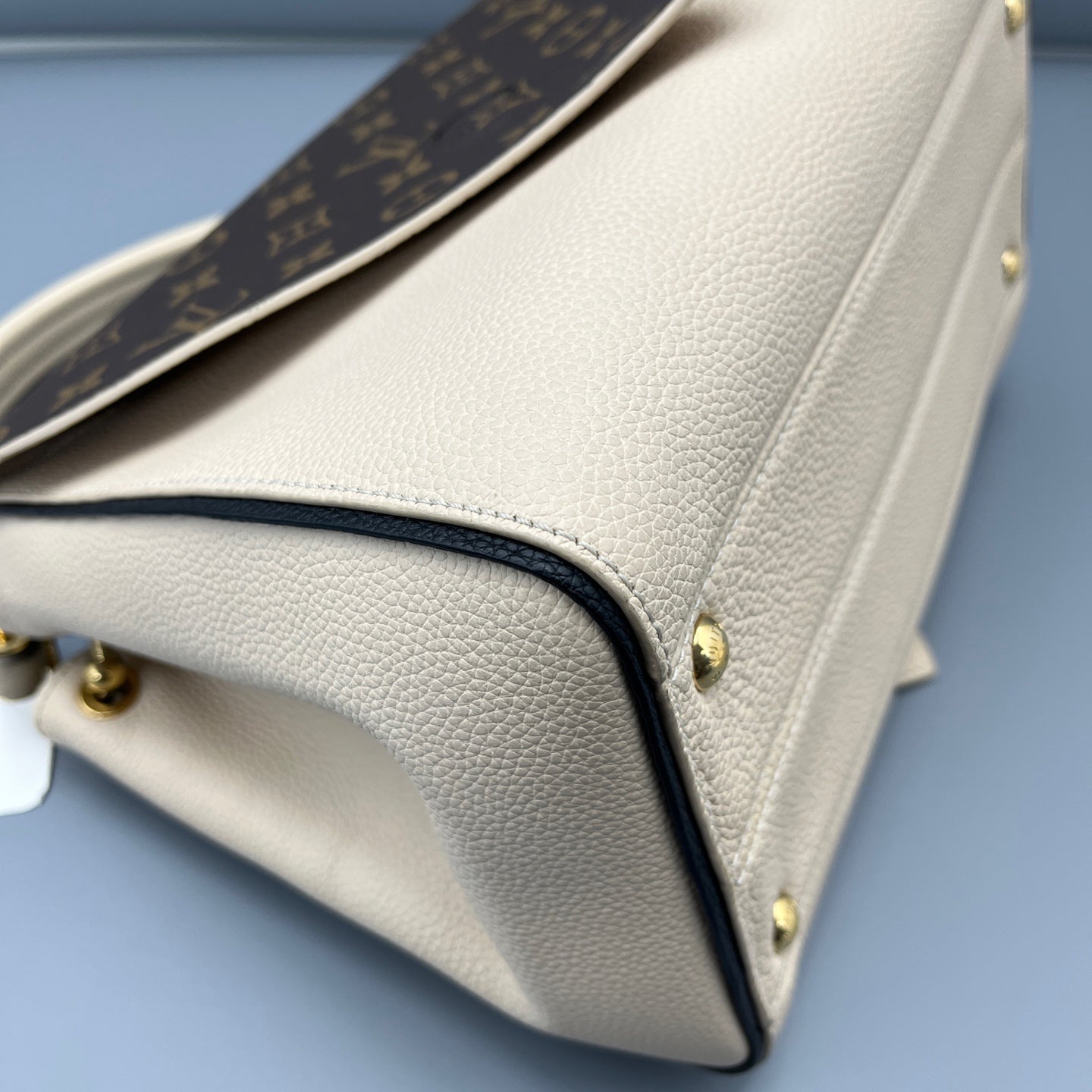 Louis Vuitton - Double V Handbag - Coated canvas and leather - Beige and Brown Monogram - (medium)