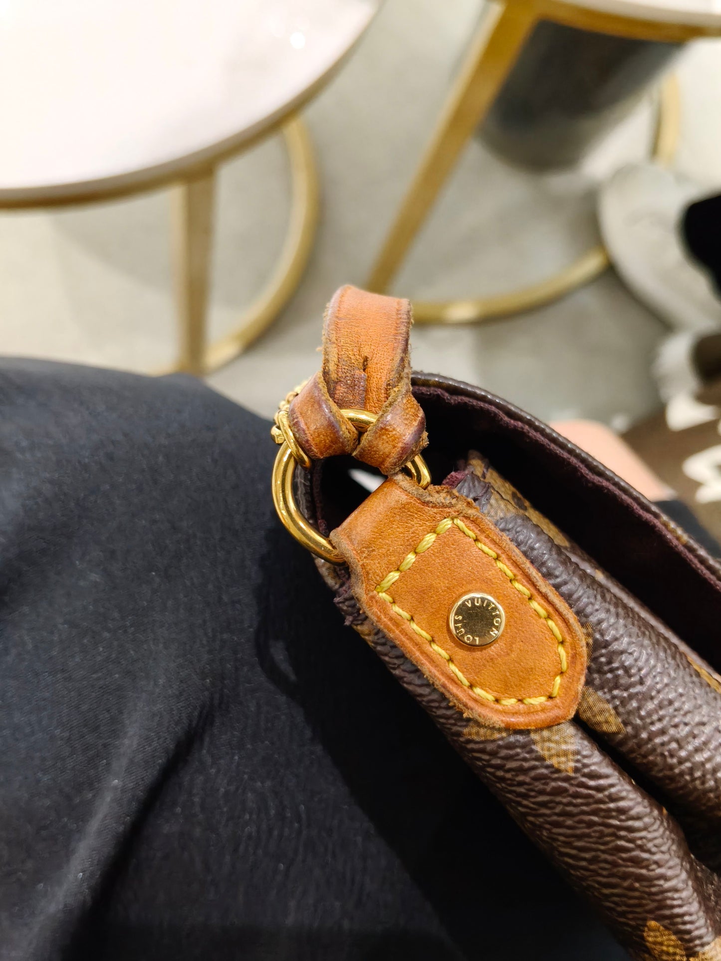 Louis Vuitton - Favorite - Leather - Brown - (small)