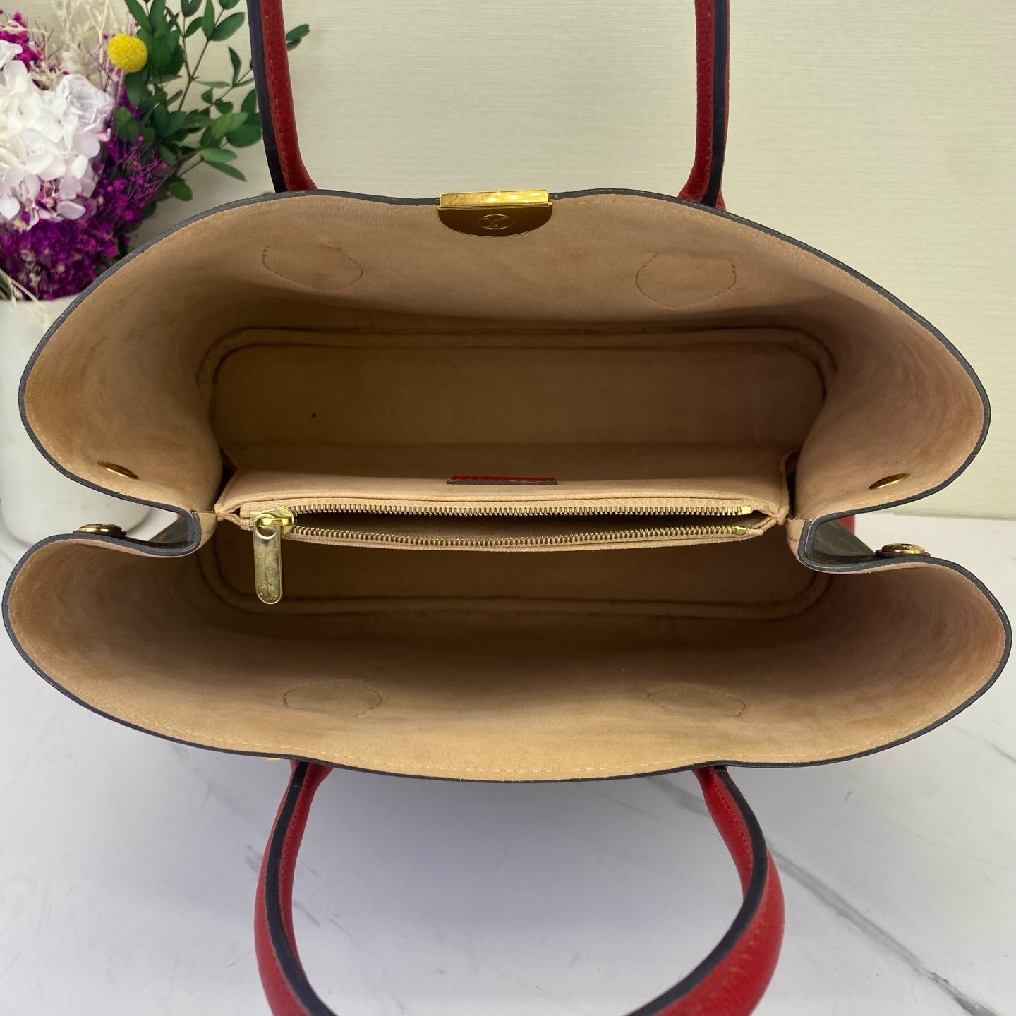 Louis Vuitton - Flandrin - Leather - Red - (medium)