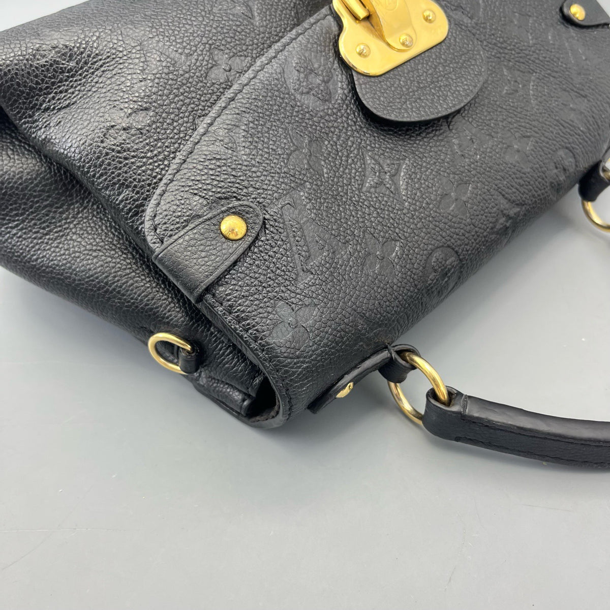 Louis Vuitton - George - Leather - Black - (small)