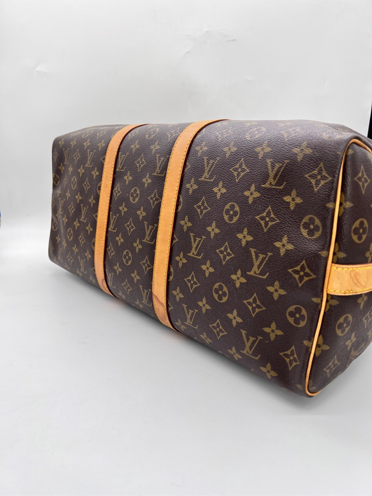 Louis Vuitton - Keepall 50 - Leather - Brown - (50)