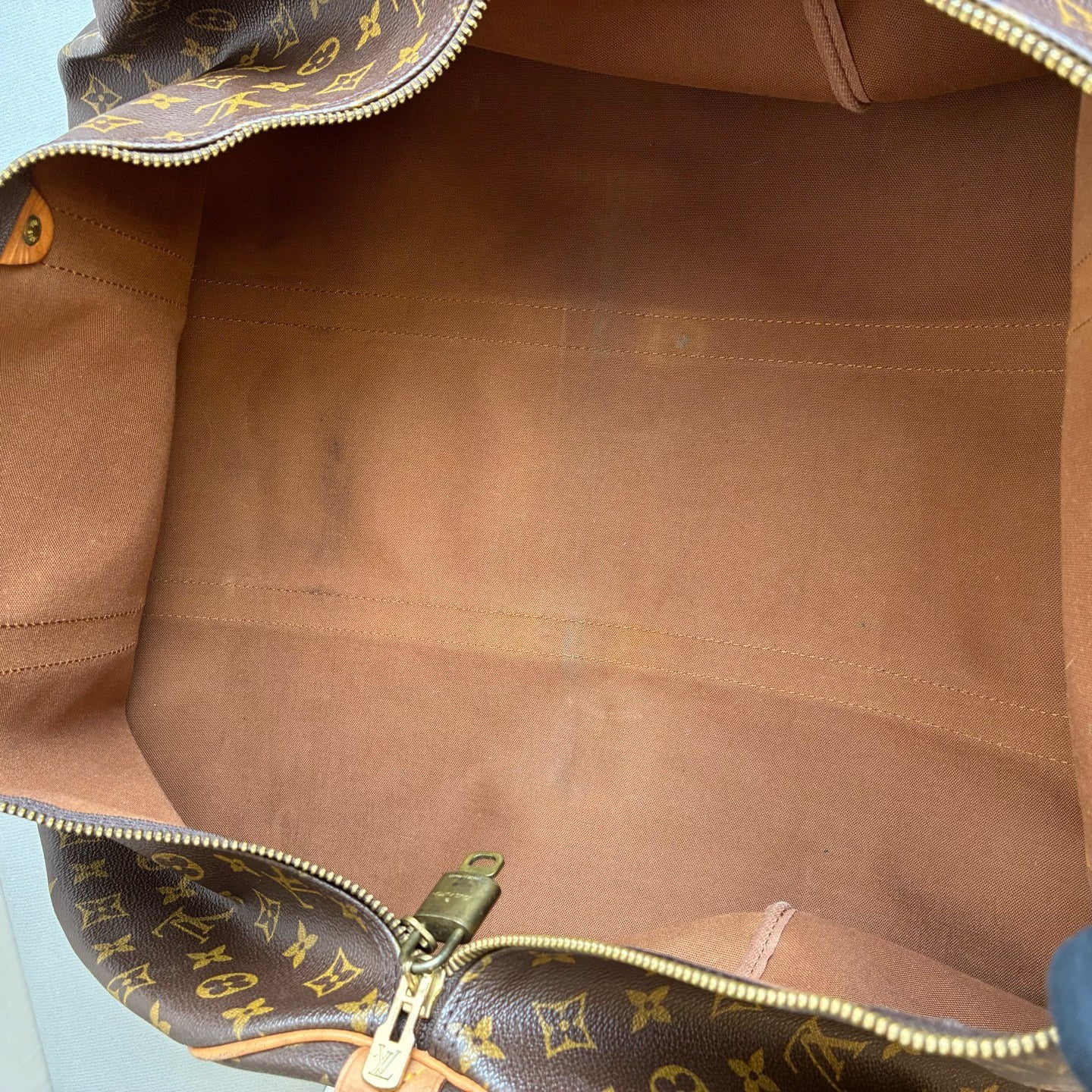 Louis Vuitton - Keepall 55 - Leather - Brown - (55)