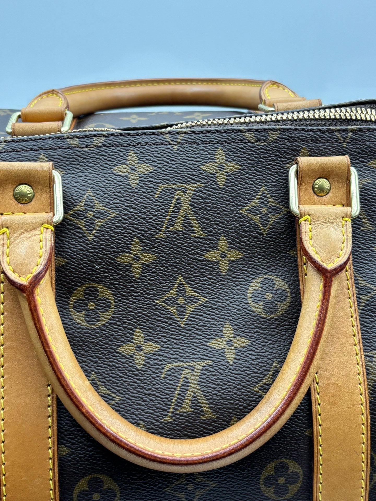 Louis Vuitton - Keepall 55 - Leather - Brown - (large)