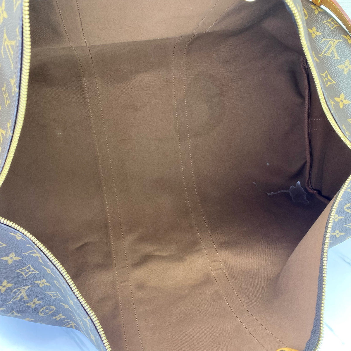 Louis Vuitton - Keepall 60 - Cloth - Brown - (60)