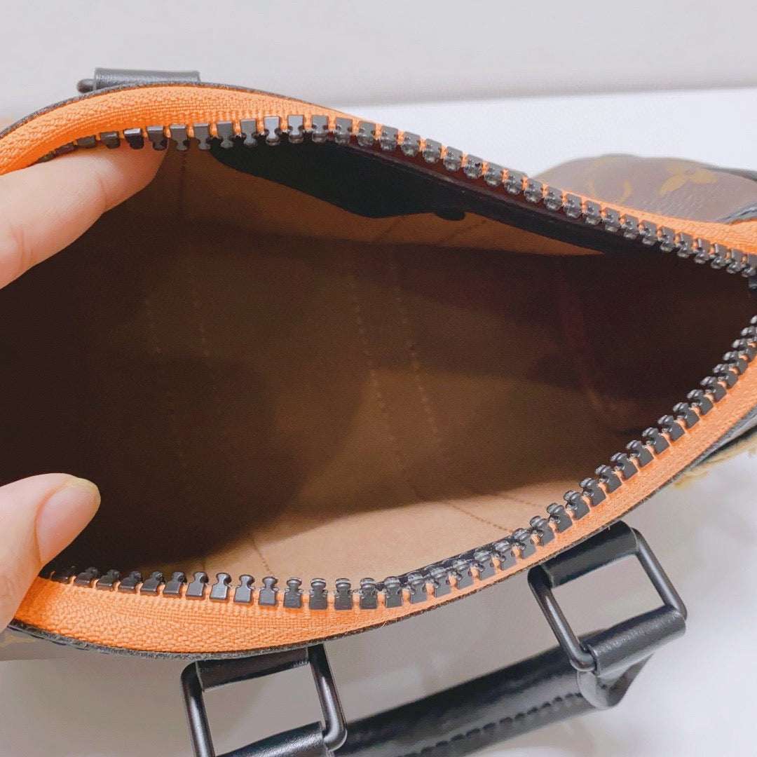 Louis Vuitton - Keepall XS Scarecrow - Monogram coated canvas with leather trim - Brown - (Mini)