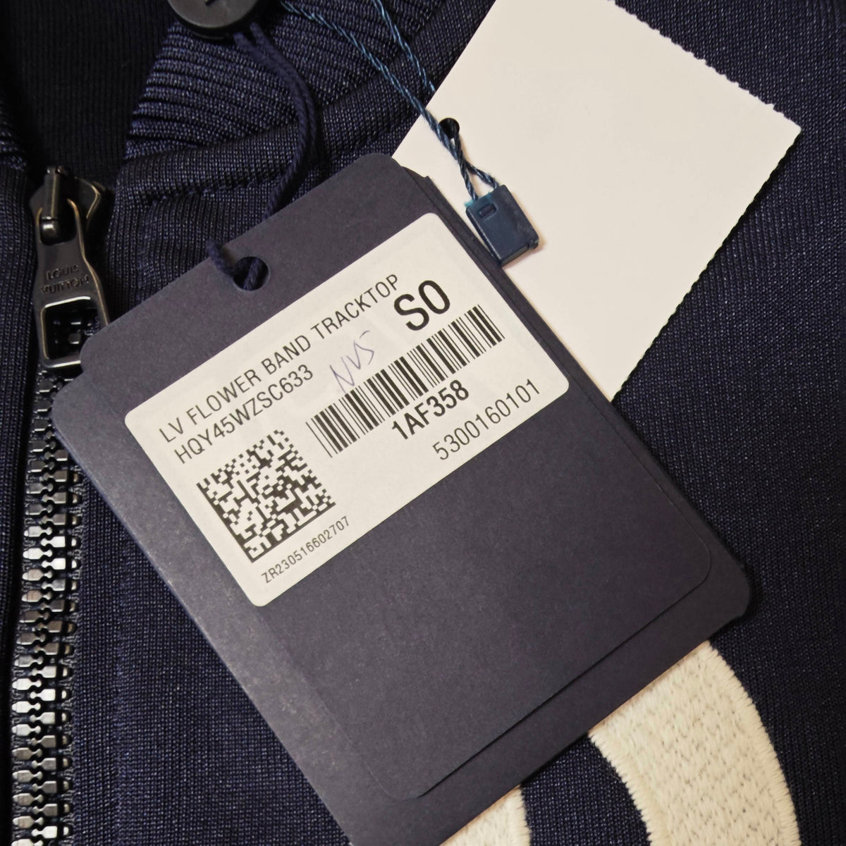 Louis Vuitton - LV Flower Band Tracktop - Polyamide - Blue - (S)