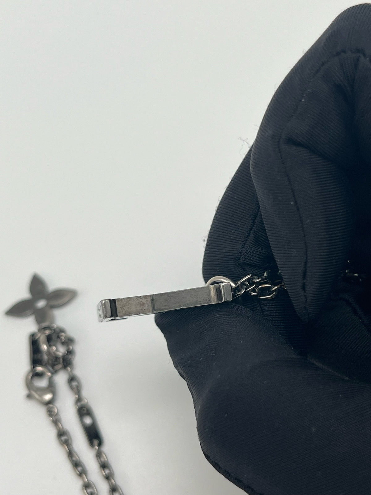 Louis Vuitton - LV Initiales Three-Pendant Necklace - Base metal with an antiqued finish and marble-effect logo detail. - Multicolour - (Medium-long)