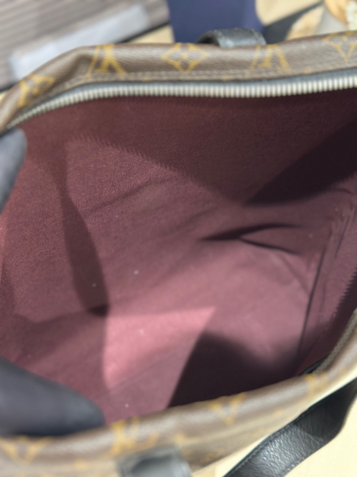 Louis Vuitton - M40388 - Leather - Brown - (large)
