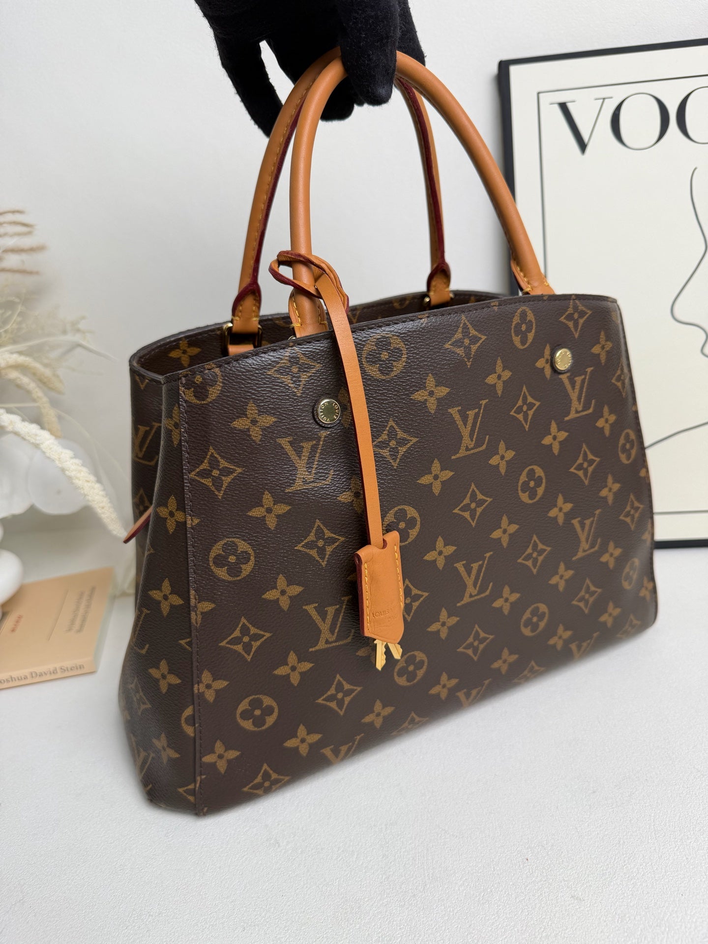 Louis Vuitton - Montaigne - Canvas - Brown - (medium)