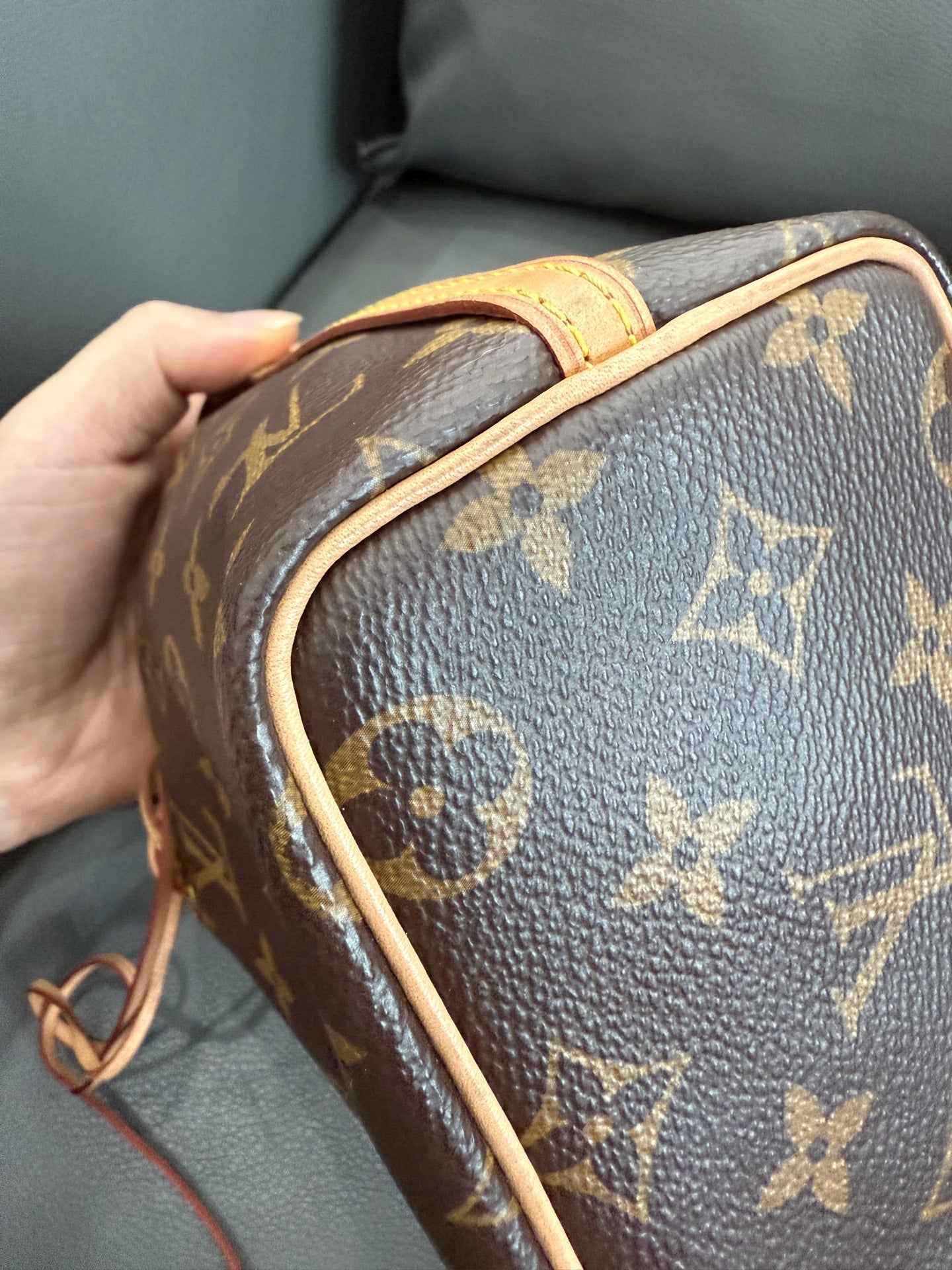 Louis Vuitton - Nano Noé - Leather - Brown - (mini)