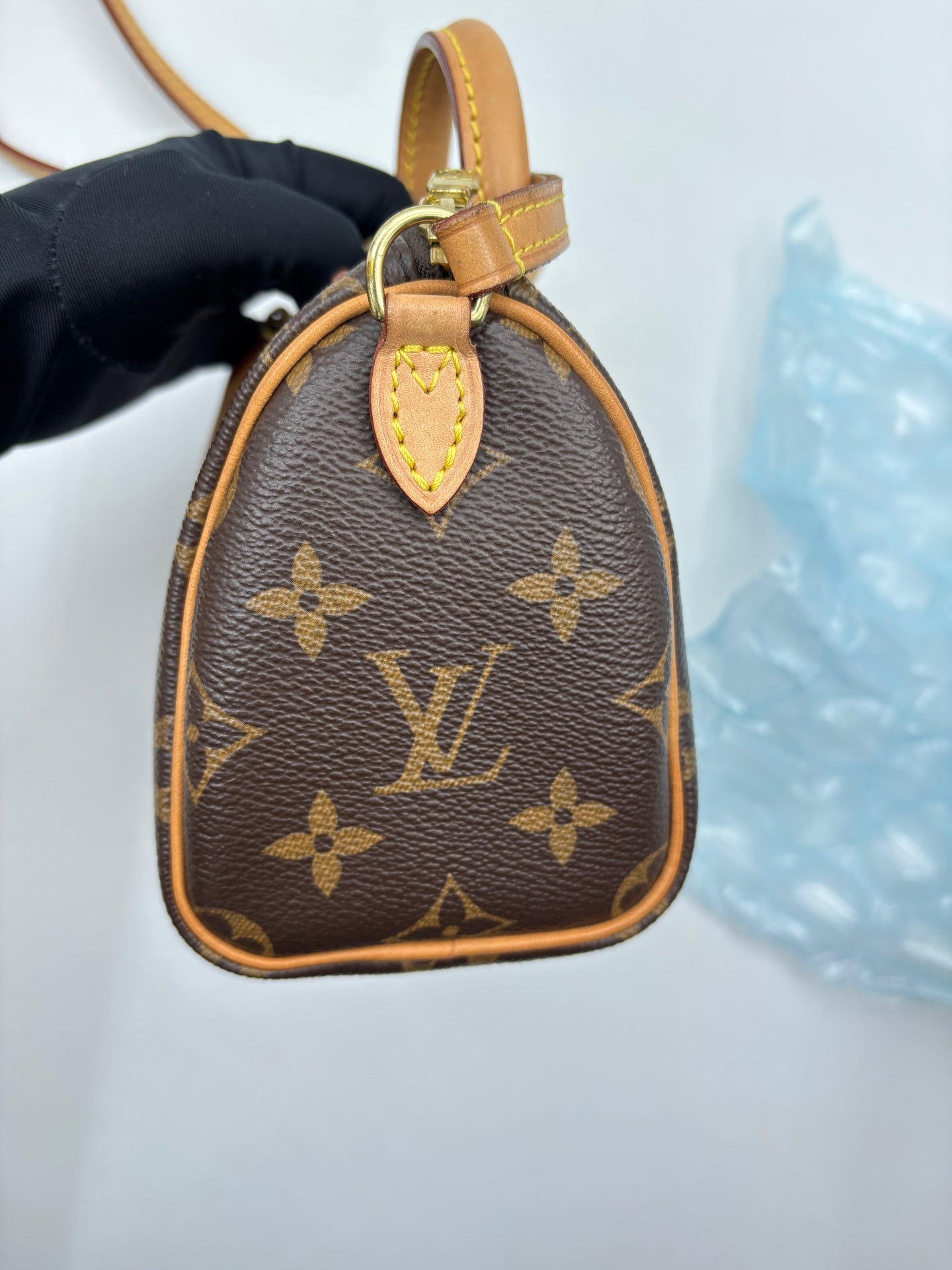 Louis Vuitton - Nano Speedy - Leather - Brown - (mini)