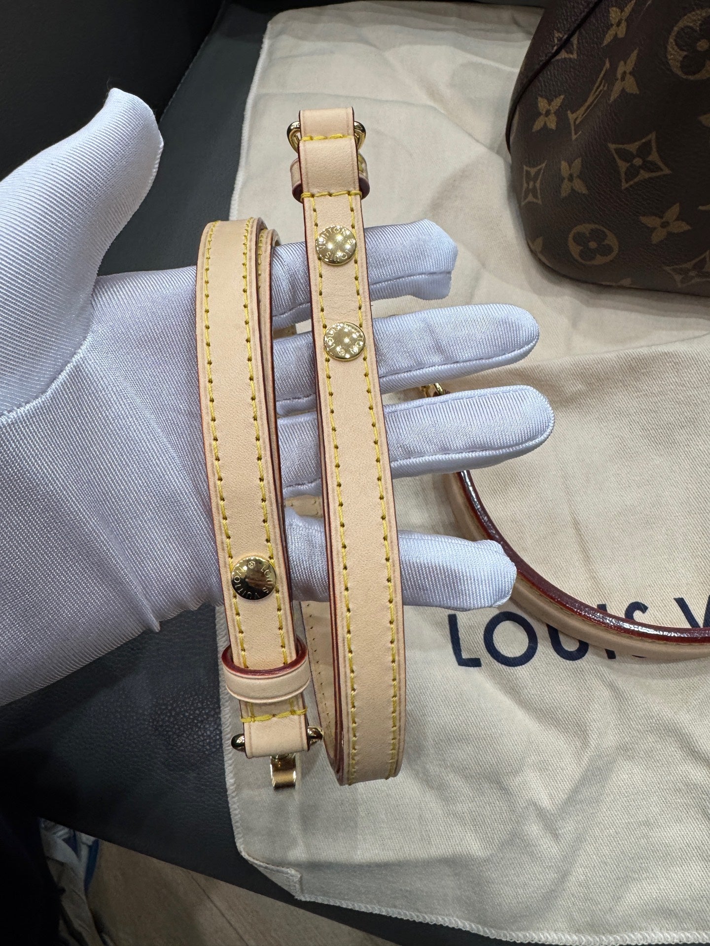 Louis Vuitton - NéoNoé BB - Leather - Brown - (Mini)