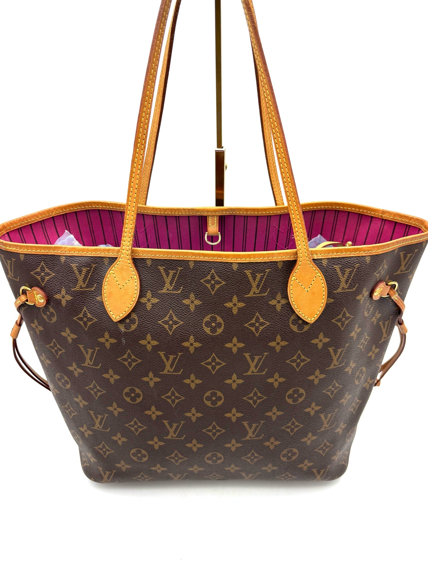 Louis Vuitton - Neverfull - Coated canvas - Brown