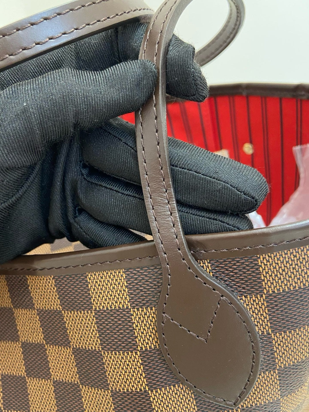 Louis Vuitton - Neverfull - Cloth - Brown - (medium)