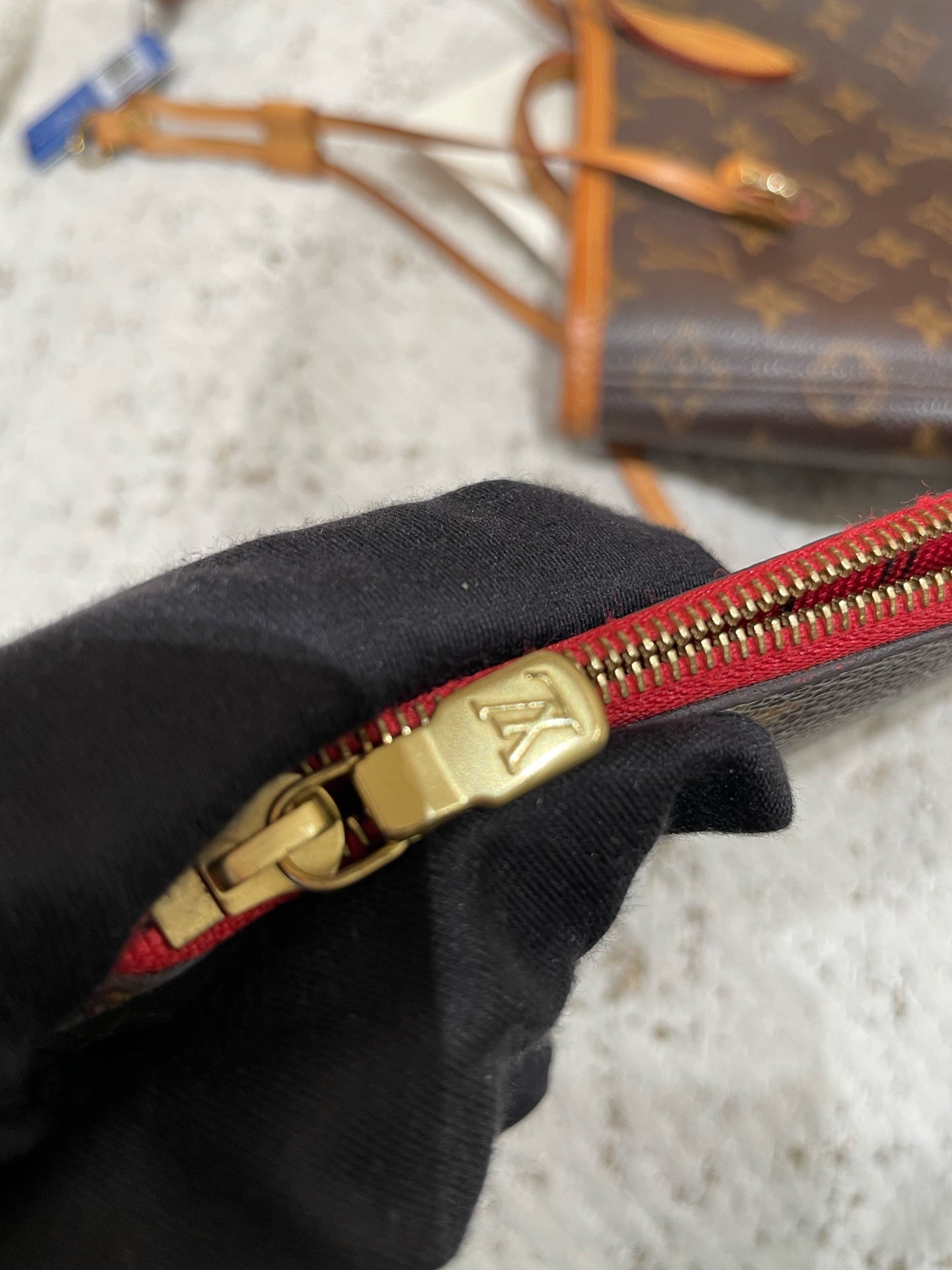 Louis Vuitton - Neverfull - Leather - Brown - (medium)