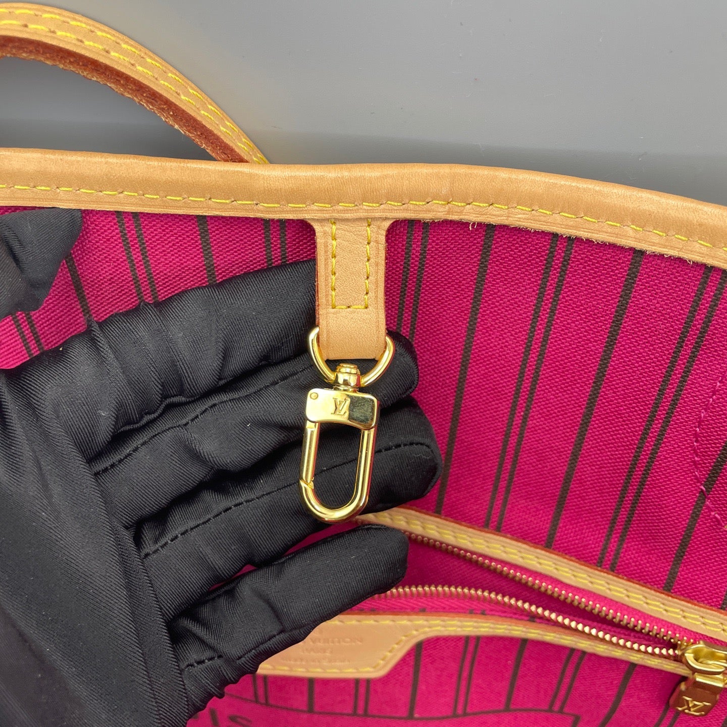 Louis Vuitton - Neverfull MM - Leather - Brown - (medium)