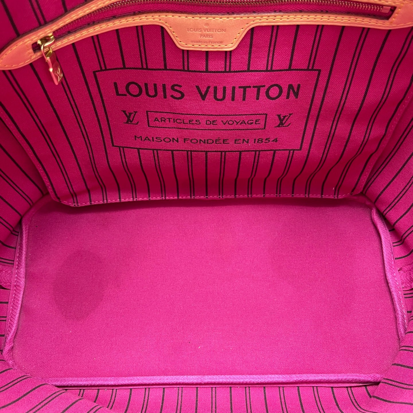 Louis Vuitton - Neverfull MM - Synthetic - Brown - (medium)
