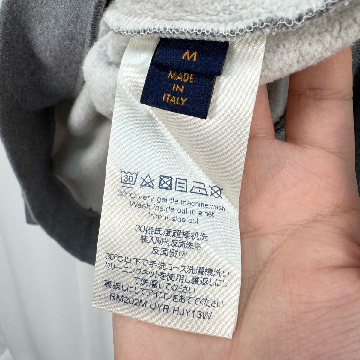 Louis Vuitton - Nigo Collaboration - Cotton - Grey - (M)