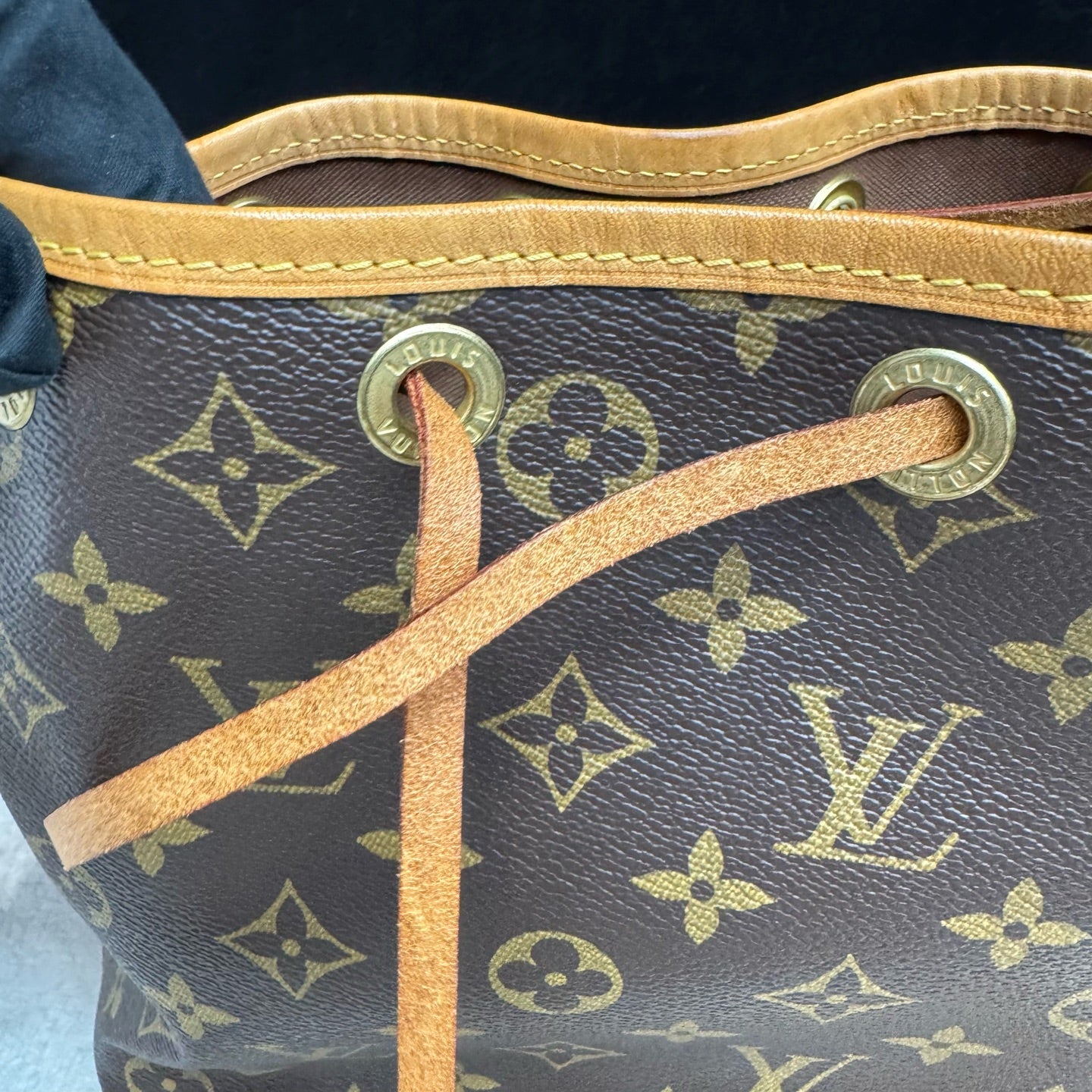 Louis Vuitton - Noé - Synthetic - Brown - (small)