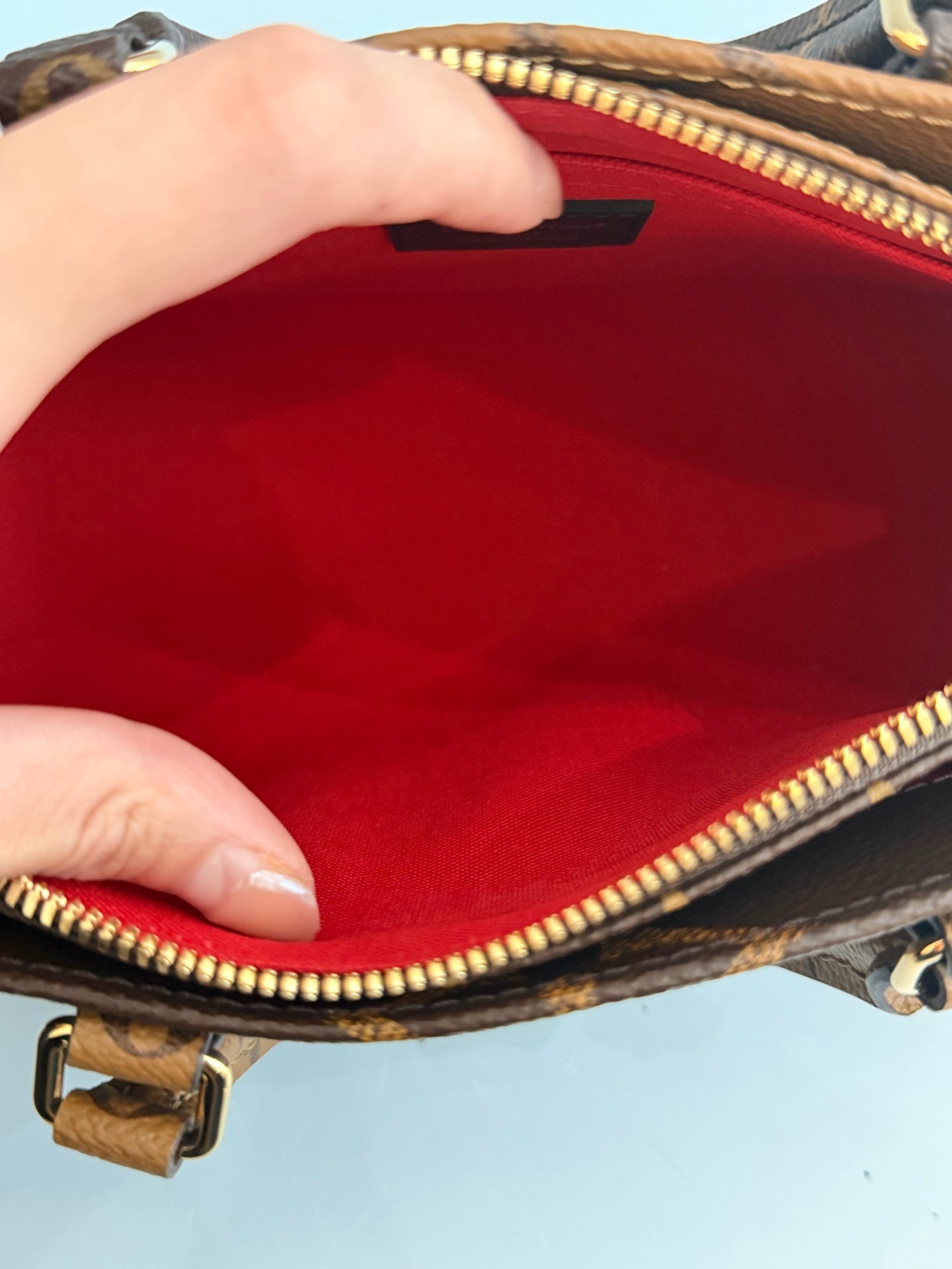Louis Vuitton - Onthego - Leather - Brown - (mini)