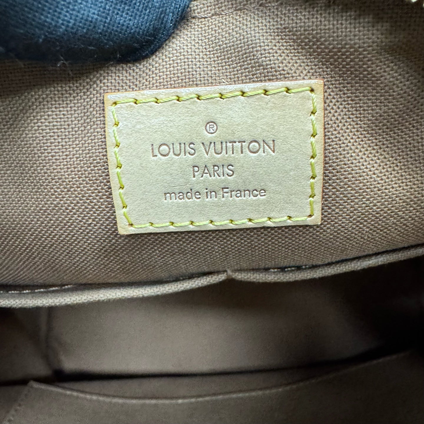 Louis Vuitton - Palermo - Leather - Brown - (small)