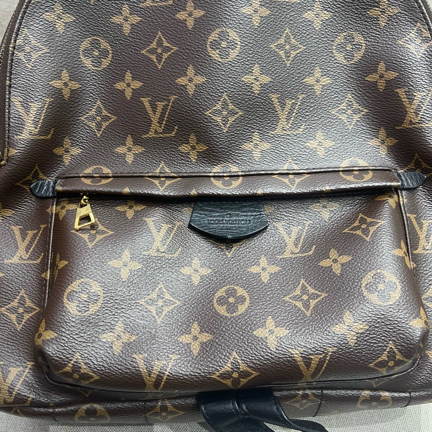 Louis Vuitton - Palm Springs - Leather - Brown - (medium)