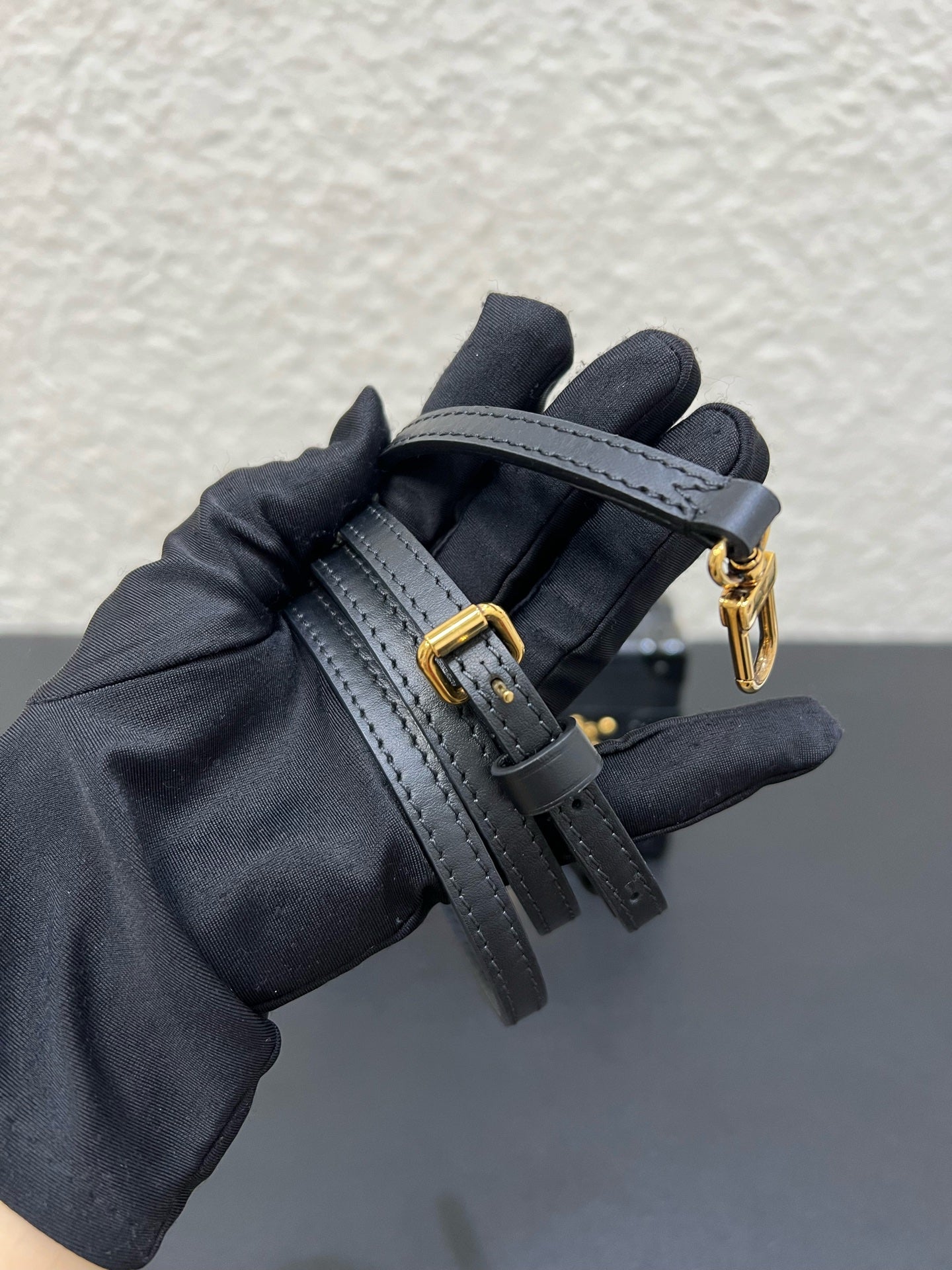 Louis Vuitton - Petite Malle - Leather - Black - (mini)
