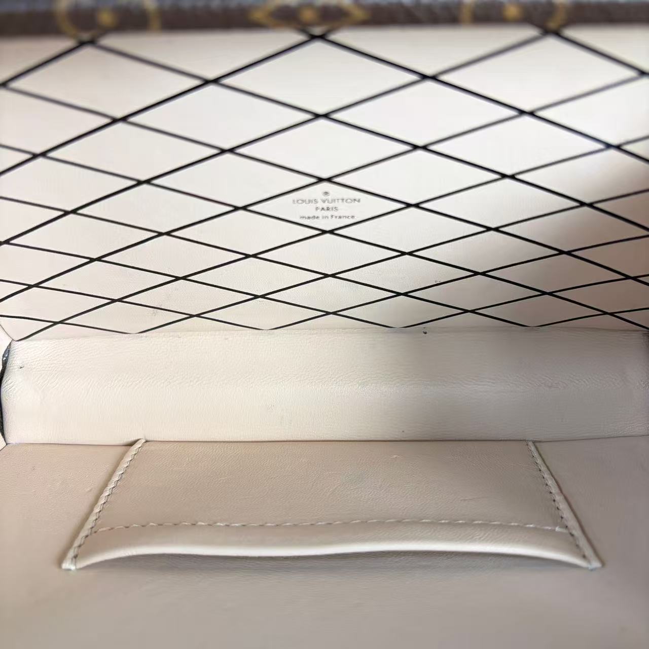 Louis Vuitton - Petite Malle - Monogram coated canvas with leather trim - Brown - (mini)