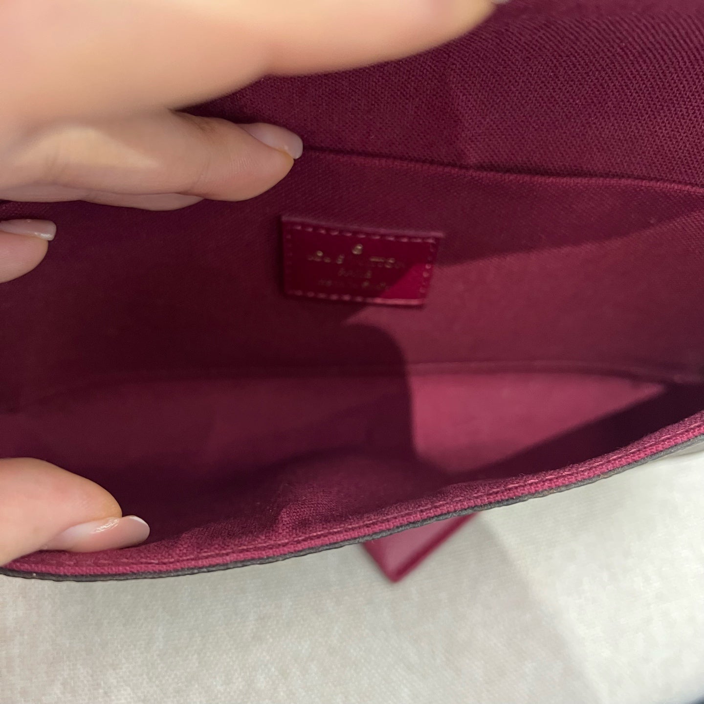 Louis Vuitton - Pochette Félicie - Leather - Brown - (mini)