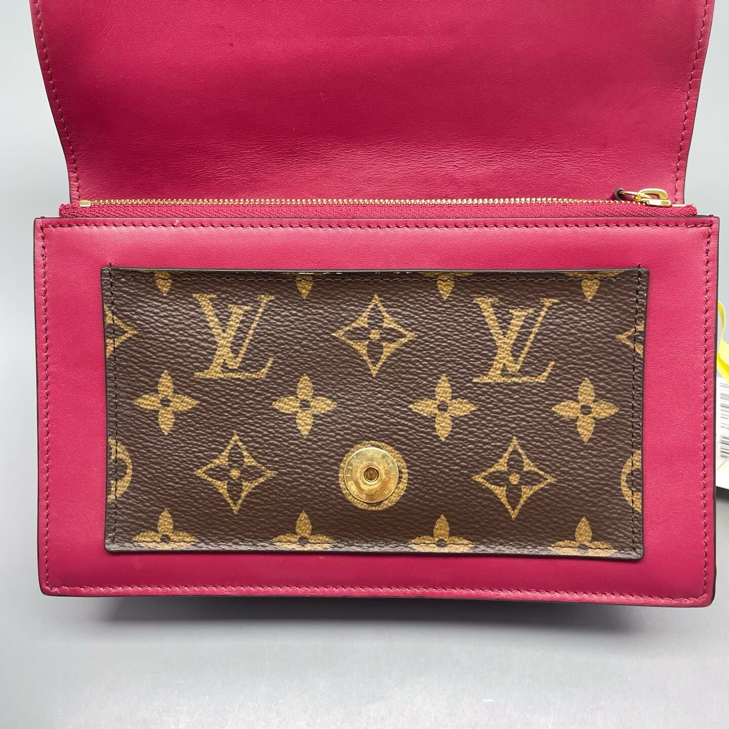 Louis Vuitton - Pochette Flore - Monogram coated canvas and leather - Brown and Pink - (mini)