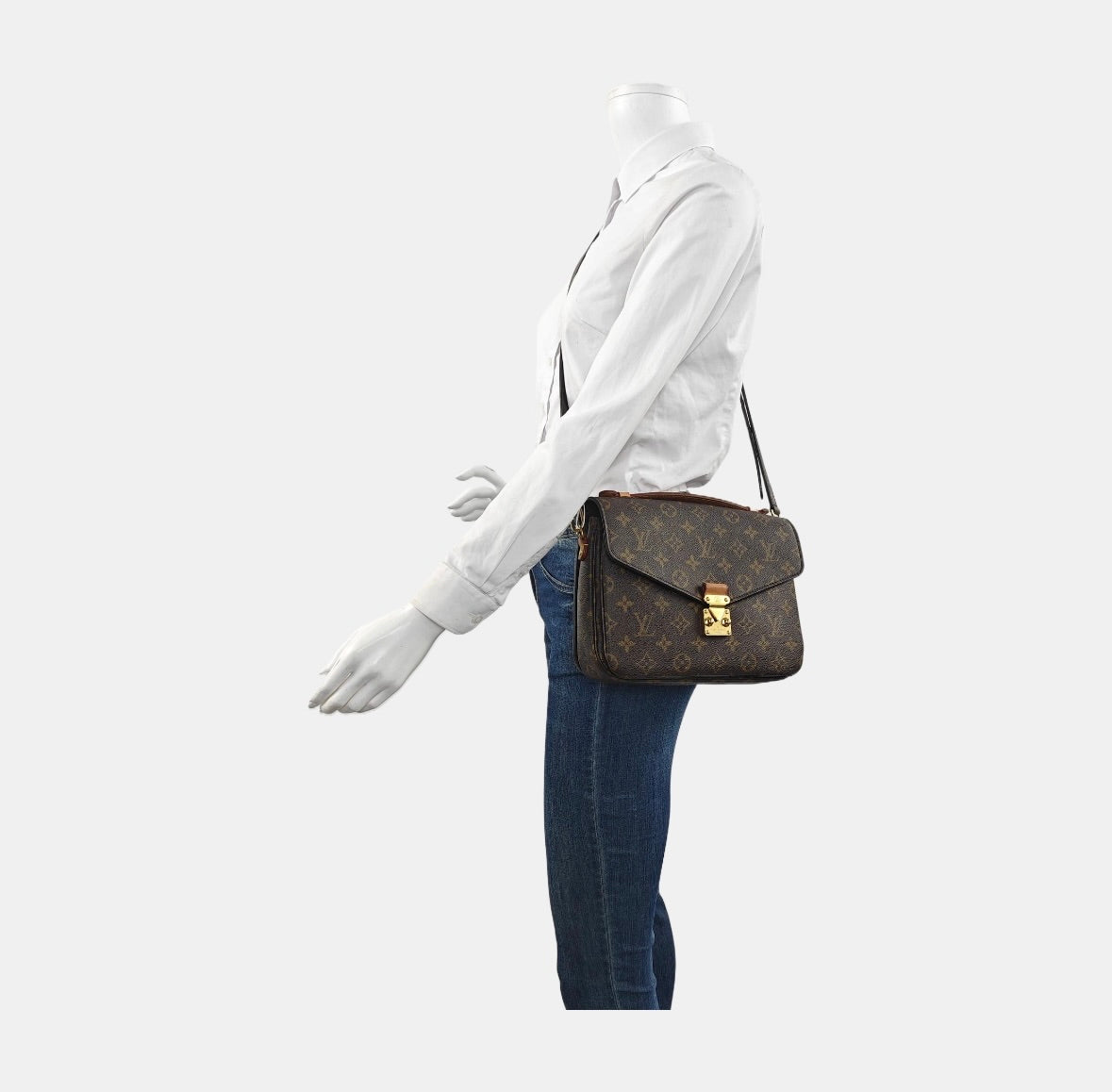 Louis Vuitton - Pochette Métis - Leather - Brown - (mini)