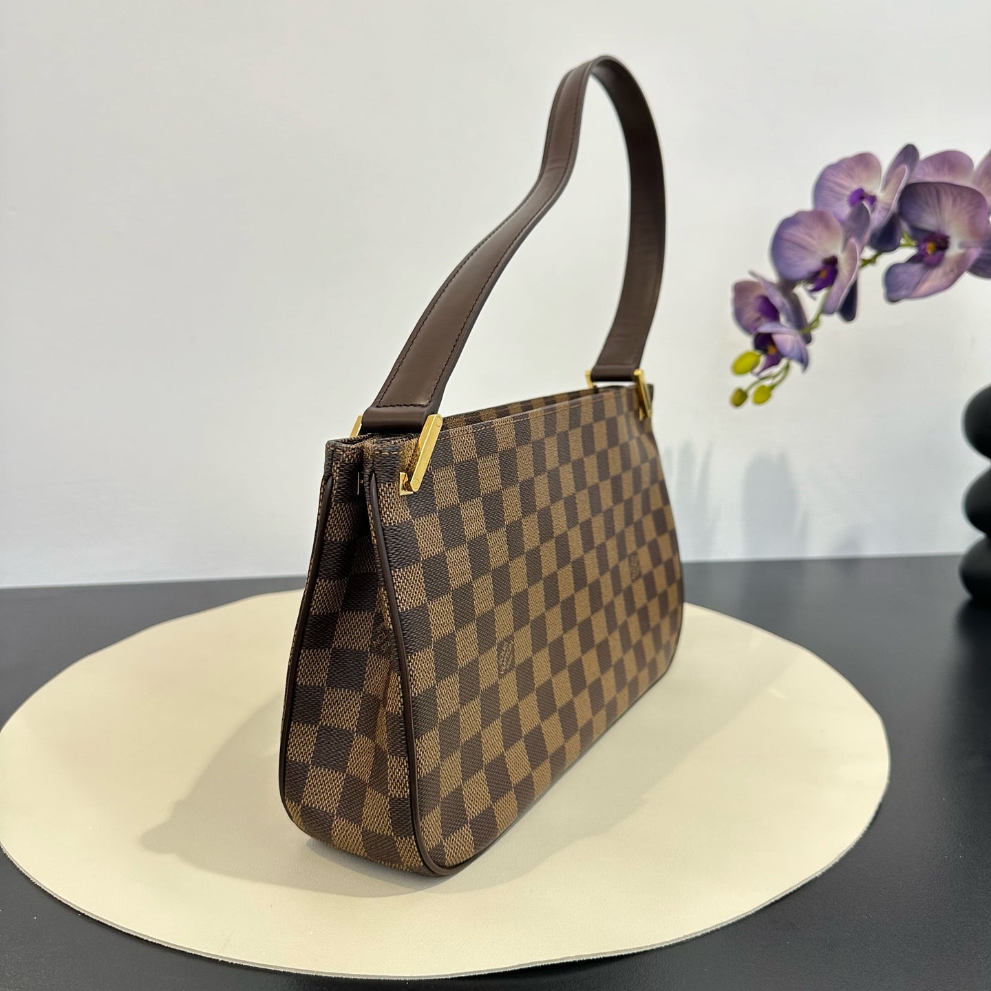 Louis Vuitton - Pochette Twin PM - Synthetic - Brown - (small)