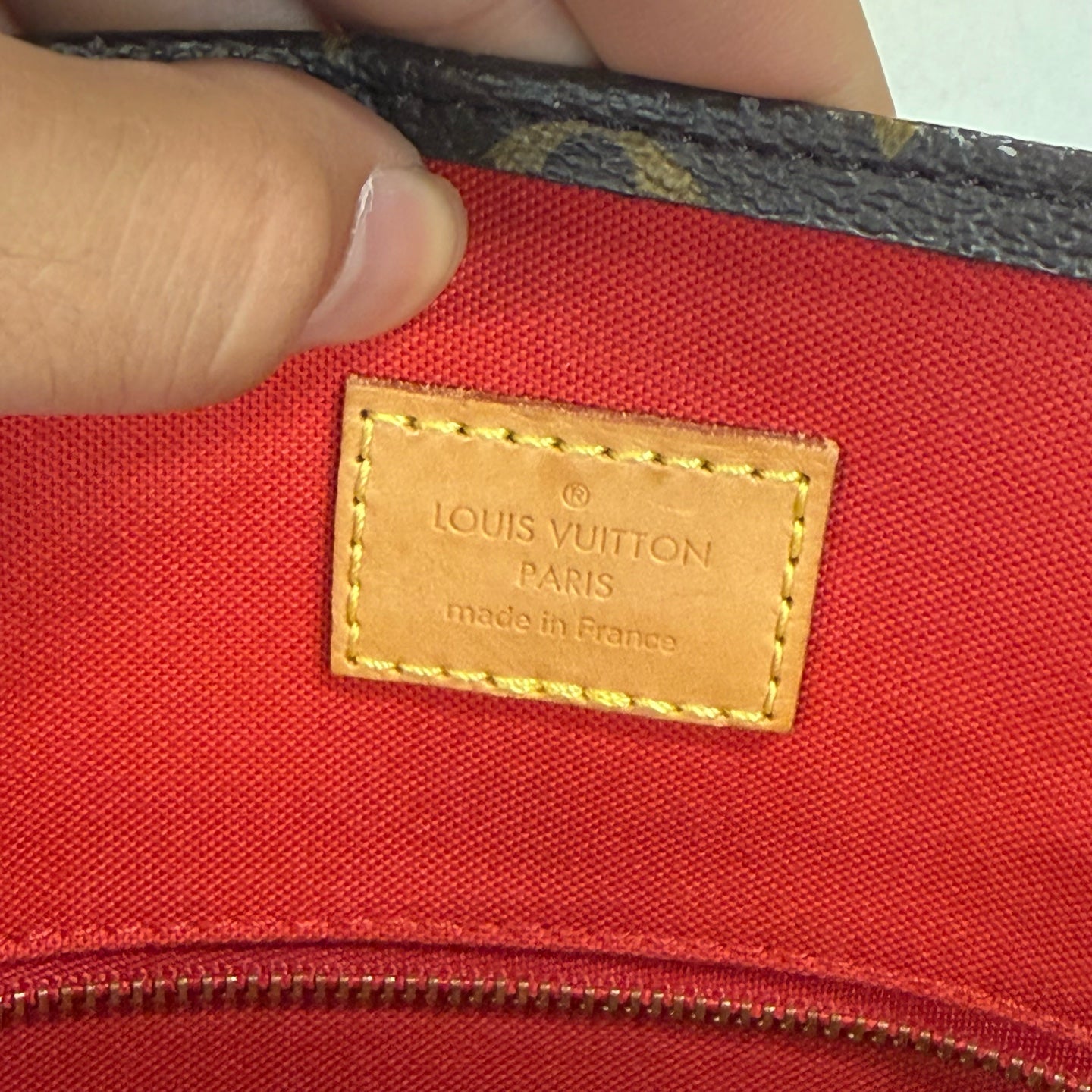 Louis Vuitton - Sac Plat - Cloth - Brown - (large)
