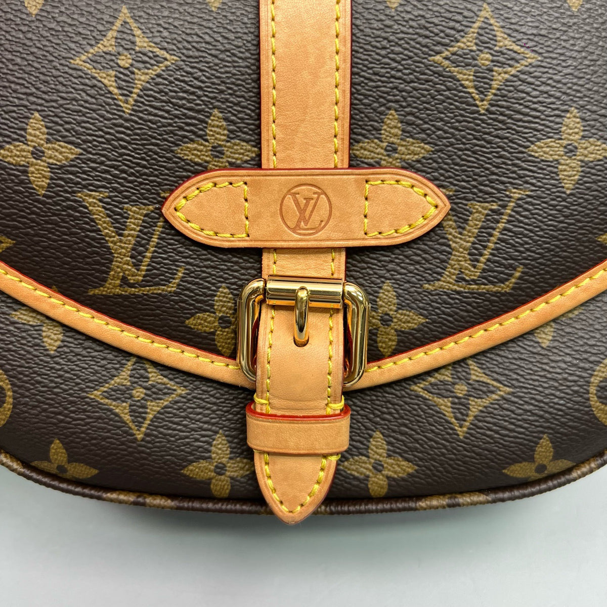 Louis Vuitton - Saumur BB - Cloth - Brown - (small)