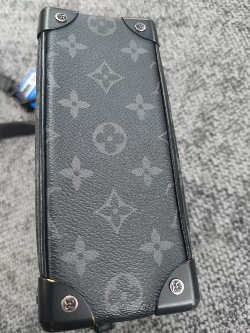 Louis Vuitton - Soft Trunk M44735 - Monogram Eclipse coated canvas - Black - (mini)
