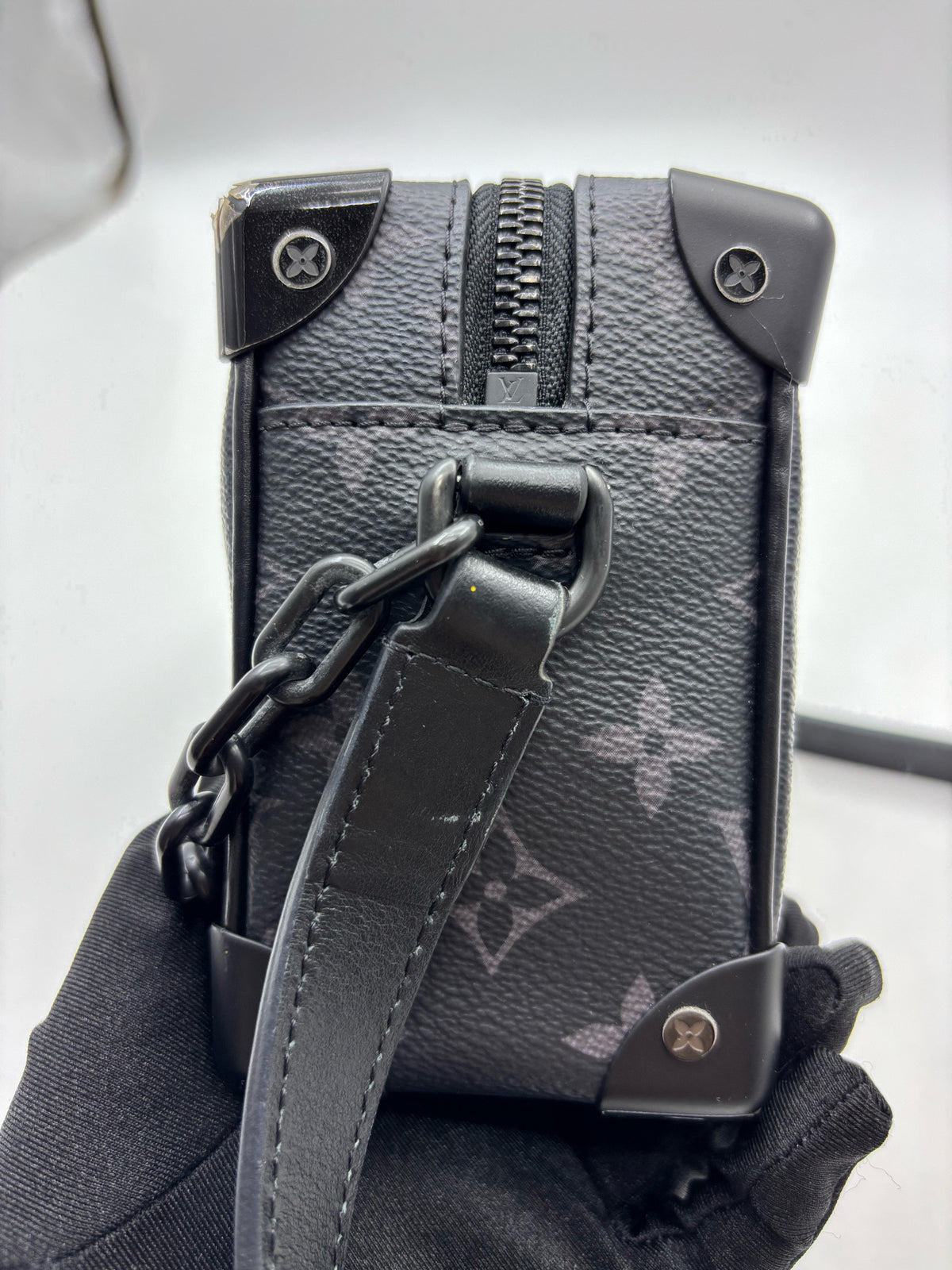 Louis Vuitton - Soft Trunk - Synthetic - Black - (mini)